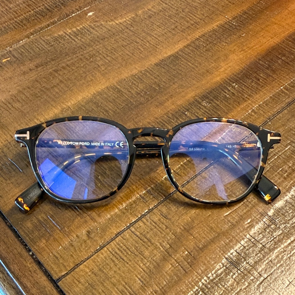 Tom Ford Brown Tortoise blue light Glasses